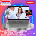 LENOVO V15 G4 Laptop, Ryzen 5-7520U, 16GB DDR5 RAM, 512GB SSD, 15.6″ FHD, FreeDos.