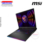 MSI Raider GE68HX Laptop, Core i9-14900HX, 32GB DDR5 RAM, 1TB SSD, RTX4070 8GB Video, 16″ FHD 144Hz, English Keyboard, Windows 11.