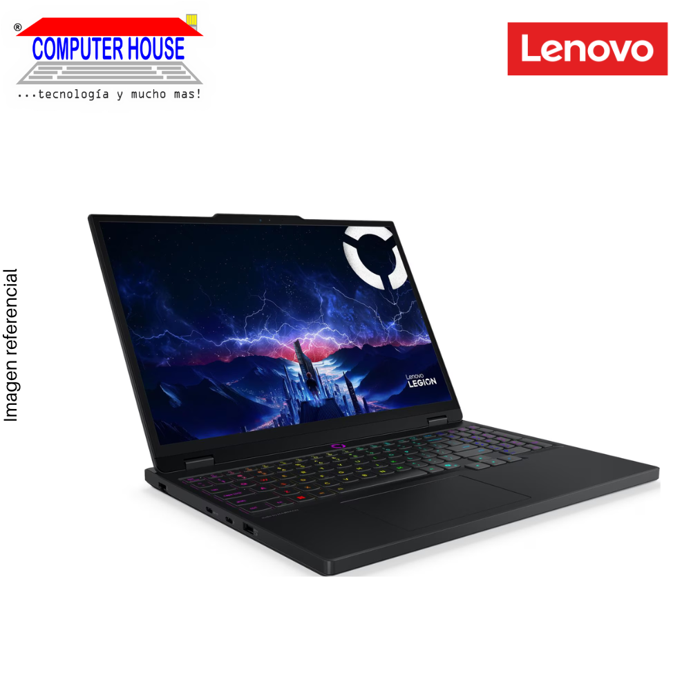 Laptop LENOVO Legion 5, Core Ultra 9-275HX, RAM 16GB DDR5, SSD 1TB, Nvidia GeForce RTX5070 8GB, 15.1" FHD OLED 165Hz, Teclado en Inglés, Windows 11.