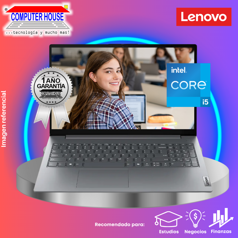 Laptop LENOVO V15 G5 IRL, Core i5-13420H, RAM 16GB, SSD 512GB, 15.6" FHD, FreeDos.