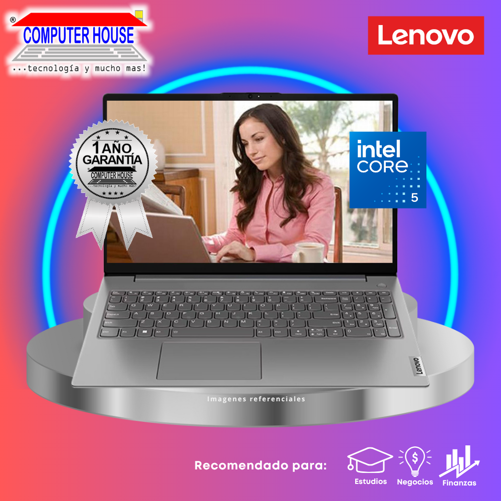 LENOVO Thinkbook 16 Laptop, Core 5-210H, 16GB DDR5 RAM, 512GB SSD, 16" WUXGA, FreeDos.
