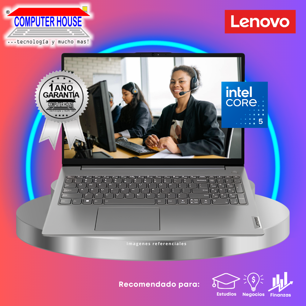 LENOVO Thinkbook 16 Laptop, Core 5-210H, 16GB DDR5 RAM, 512GB SSD, 16" WUXGA, FreeDos.
