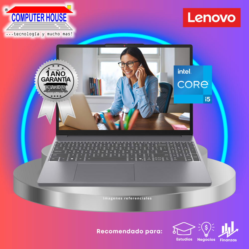 Laptop LENOVO IdeaPad Slim 3, Core i5-13420H, RAM 16GB DDR5, SSD 512GB, 14" WUXGA OLED, FreeDos.