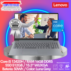 Laptop LENOVO IdeaPad Slim 3, Core i5-13420H, RAM 16GB DDR5, SSD 512GB, 15.3" WUXGA, FreeDos.