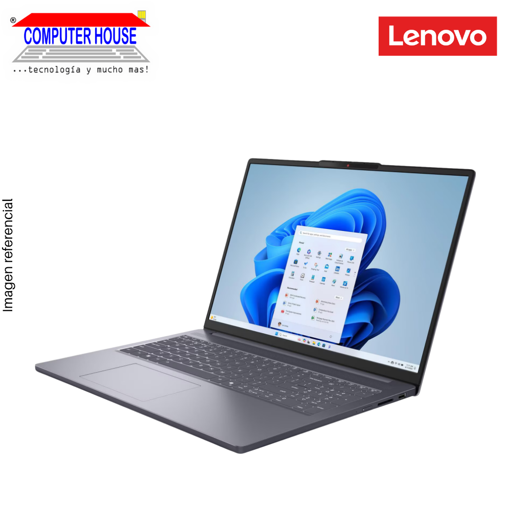 Laptop LENOVO IdeaPad Slim 3, Core i5-13420H, RAM 16GB DDR5, SSD 512GB, 16" WUXGA, FreeDos.