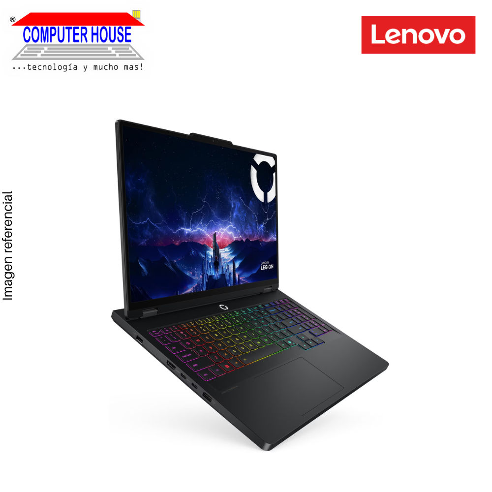 Laptop LENOVO Legion 5, Core Ultra 9-275HX, RAM 32GB DDR5, SSD 1TB, Nvidia GeForce RTX5060 8GB, 16" FHD 240Hz, Teclado en Inglés, Windows 11.