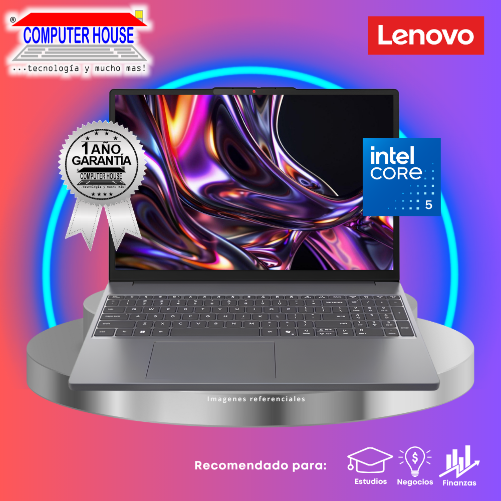 Laptop LENOVO IdeaPad Slim 3, Core 5-320, RAM 8GB DDR5, SSD 512GB, 15.3" WUXGA, FreeDos.