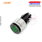 LDNIO car charger C403 connection 2 USB 4.2A