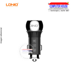 LDNIO car charger A2502C PD QC3.0 connection 2 USB 3.0 ports
