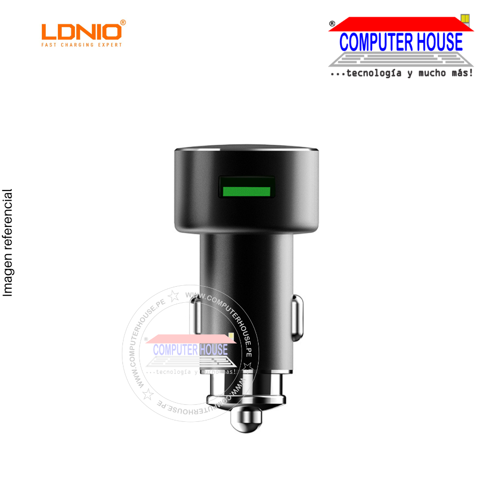 LDNIO car charger C308 connection 2 USB 3.6A