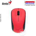 Mouse Inalámbrico GENIUS NX-7000 Rojo, Blueeye, Receptor USB.