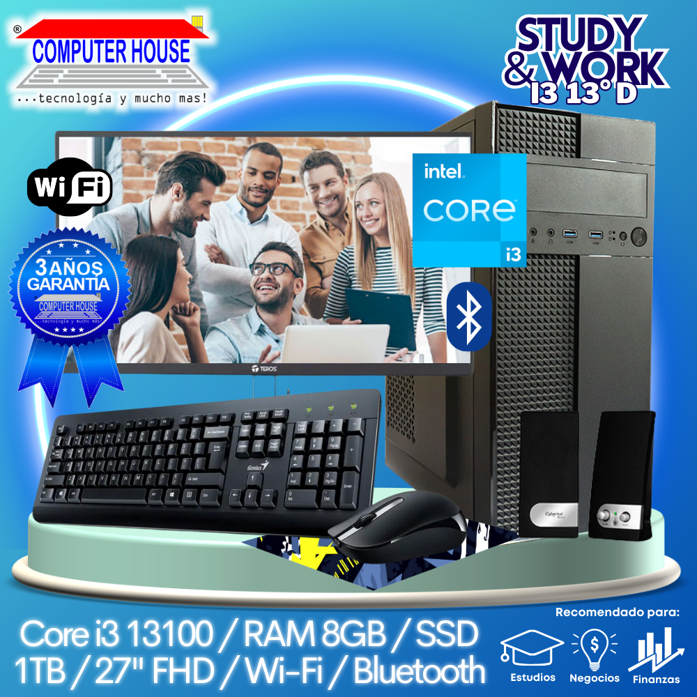 Desktop Core i3-13100 