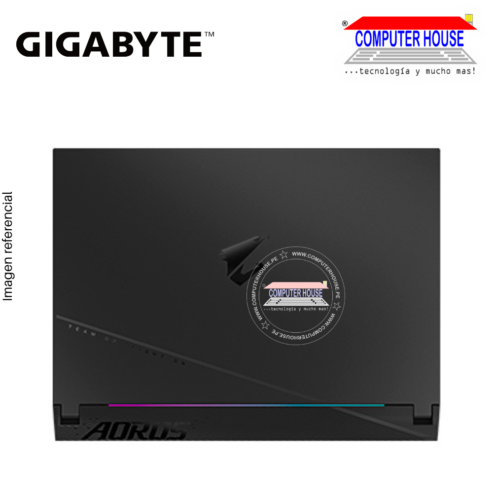 Laptop GIGABYTE Aorus 15, Core i5-12500H, RAM 8GB DDR5, SSD 512GB, 15.6" FHD 360Hz, Video RTX4060 8GB, Windows 11.