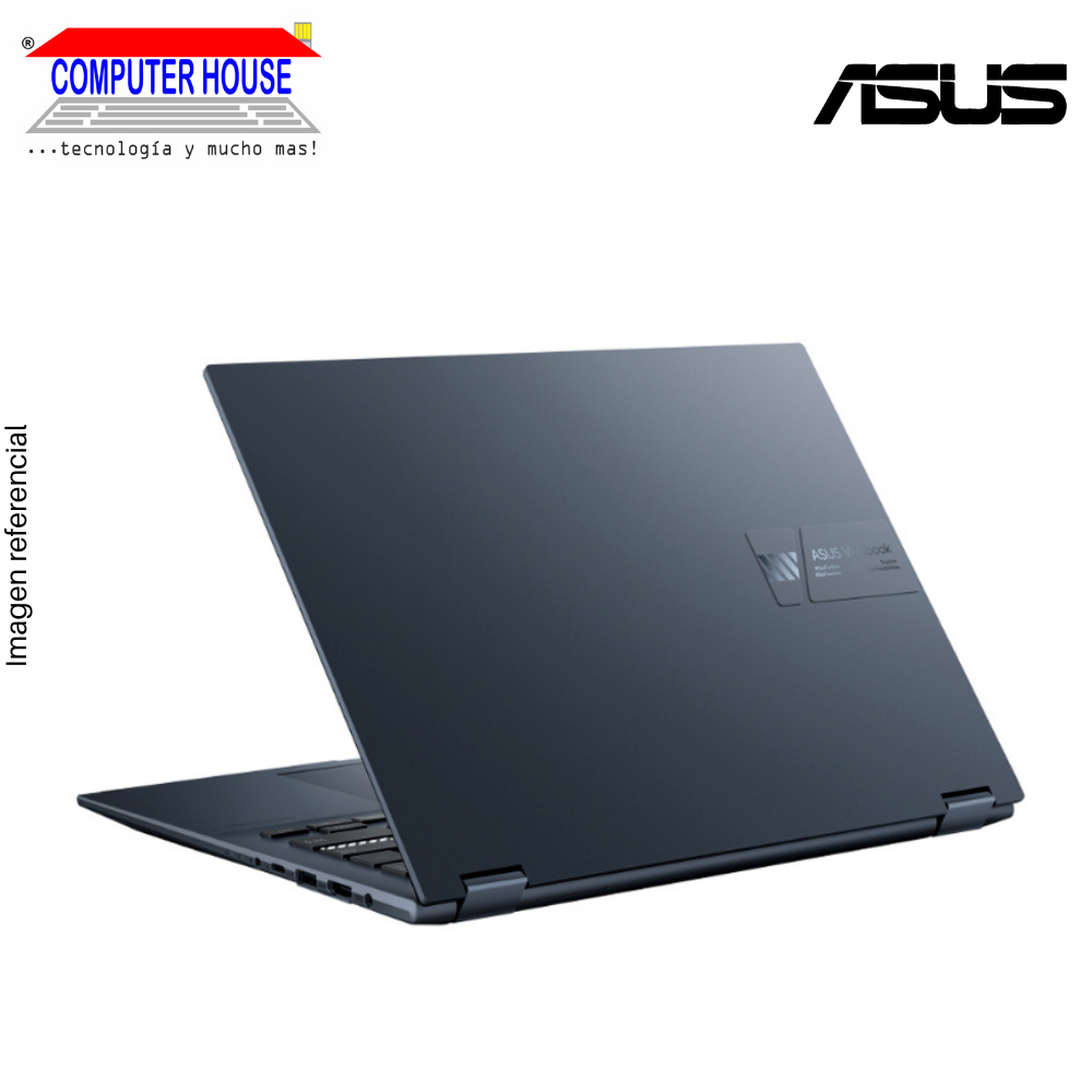 Laptop ASUS VIVOBOOK S 14 Flip, Core i9-13900H, RAM 16GB, SSD 1TB, 14" WUXGA, Pantalla Táctil, Windows 11.