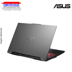 Laptop ASUS Tuf Gaming A16, Ryzen 7-7445HS, RAM 16GB DDR5, SSD 512GB, RTX4050 6GB, 16" FHD 144Hz, FreeDos.