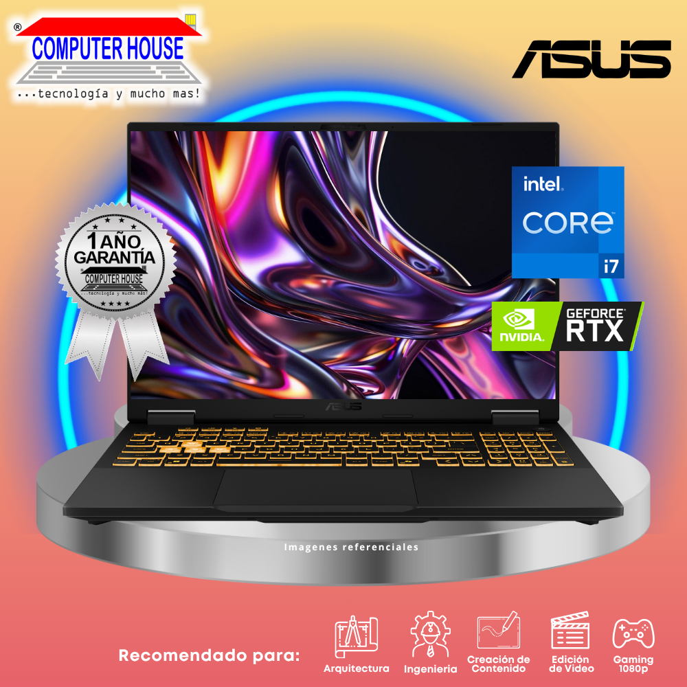 ASUS Tuf Gaming Laptop, Core i7-14650HX, 32GB RAM, 1TB SSD, RTX5060 8GB Video, 16" FHD 165Hz, English Keyboard, Windows 11.