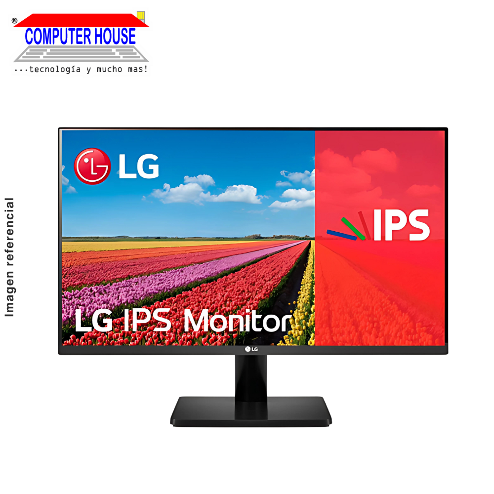 LG 23.8" 24MS500-B FHD IPS Monitor, 5MS (1920x1080), HDMI x2 / Headphones-Out x1