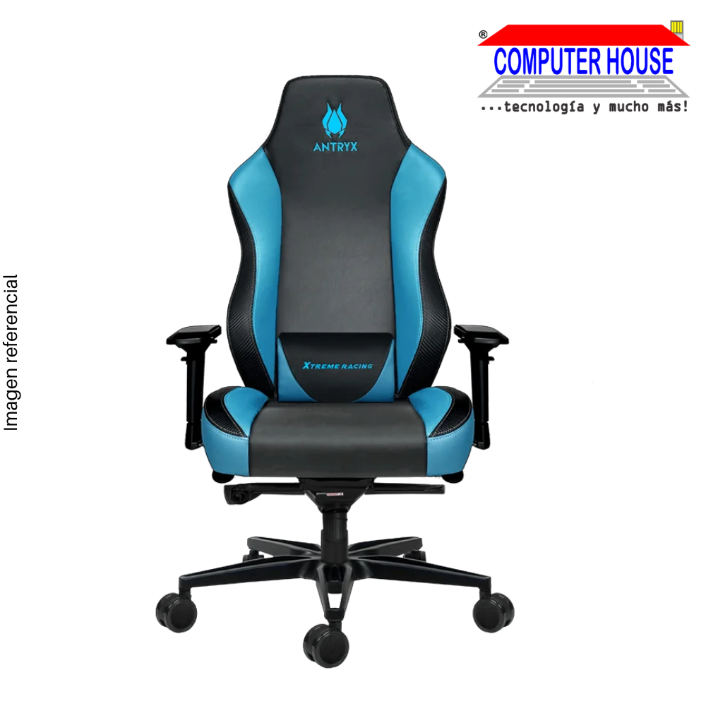 SILLA GAMING ANTRYX XTREME RACING ROYALIST PRO TURQUOISE, FROG TRAY, 4D (AXR-7500-4TU)