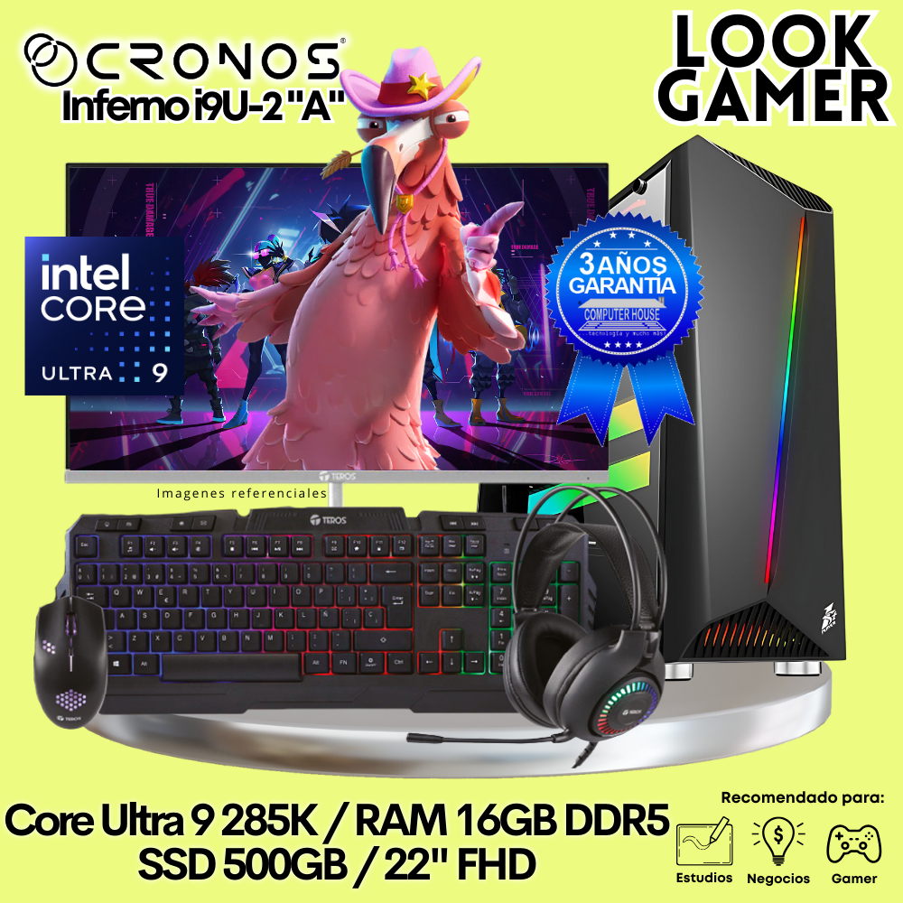 PC Look Gamer CRONOS Inferno i9U-2 