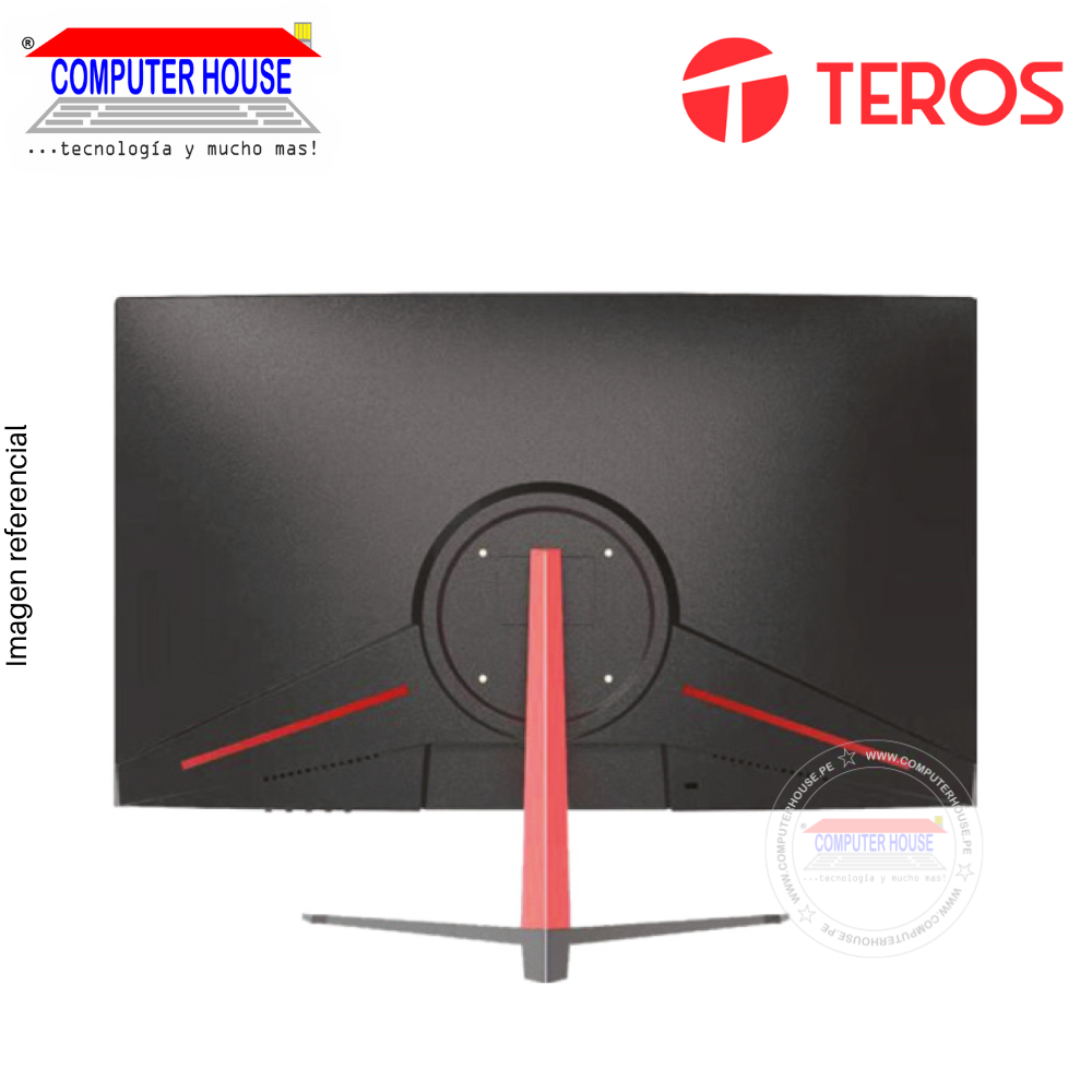 Teros 23.8" TE-2471G Gamer Monitor, Curved, 1920x1080 FHD, 165Hz, 2Ms, 1xDisplayPort/1xHDMI1xUSB-A/1xAudioJack. 