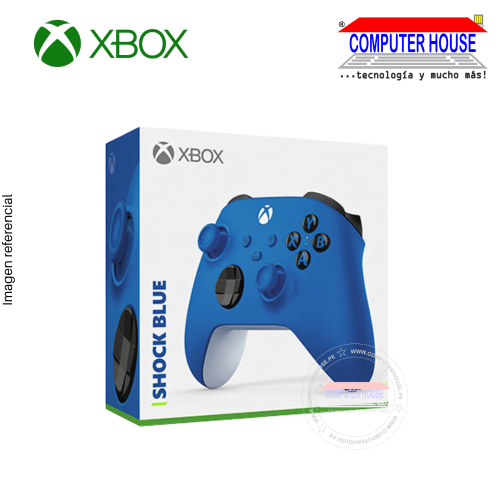 MICROSOFT Mando Xbox Gamer ,Inalámbrico , Color Azul.