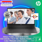 HP 255 G10 Laptop, Athlon 7120U, 8GB DDR5 RAM, 256GB SSD, 15.6″ HD, FreeDos.