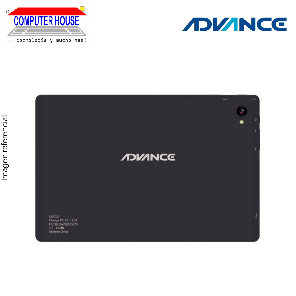ADVANCE SP5775 Tablet, RAM 2GB, ROM 32GB, 10.1″ HD, 4G, Android 10. 