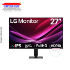 Monitor LG 27" 27U411A-B 120Hz, 5MS, IPS, sRGB, 1920x1080, FHD, HDMIx1/VGAx1/HP-Out.