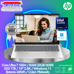 HP Pavilion Plus Laptop, Core Ultra 7-155H, 32GB DDR5 RAM, 1TB SSD, 14" 2.8K, Windows 11.