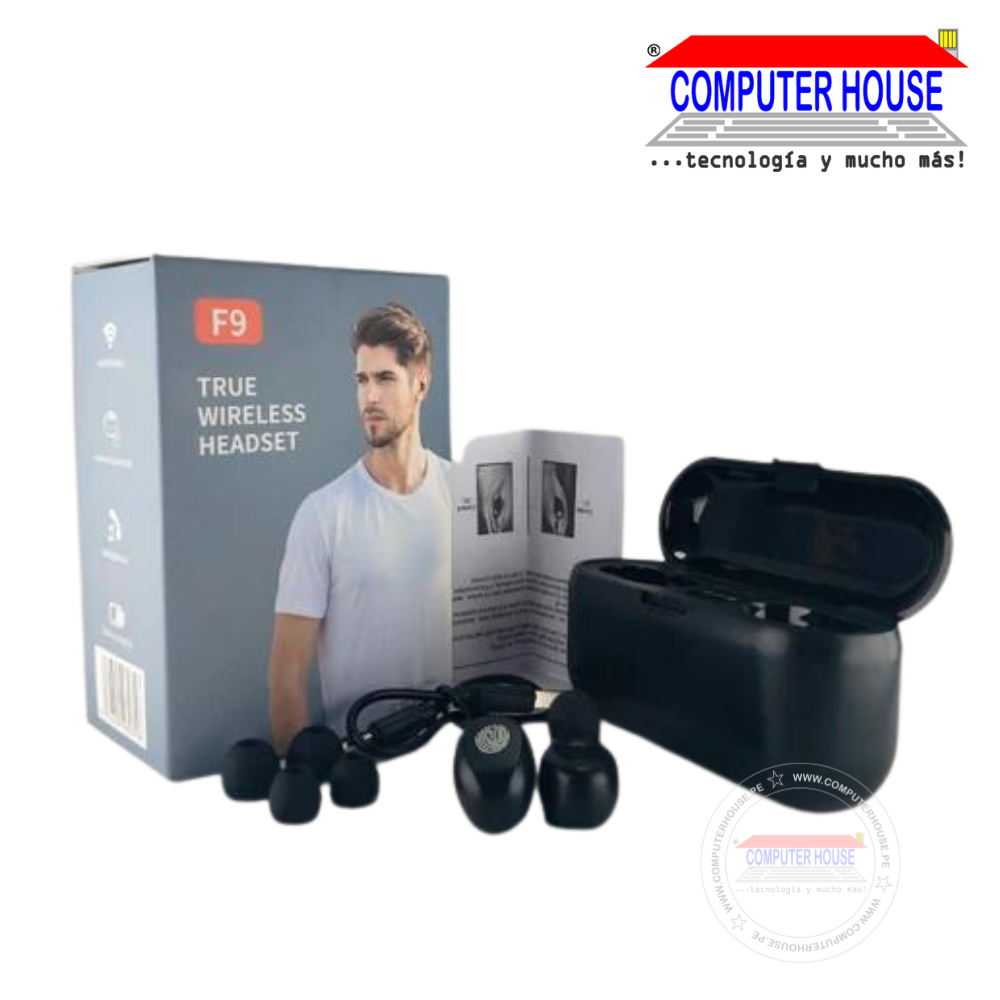 Audífonos Bluetooth F9 True Wireless Headset,