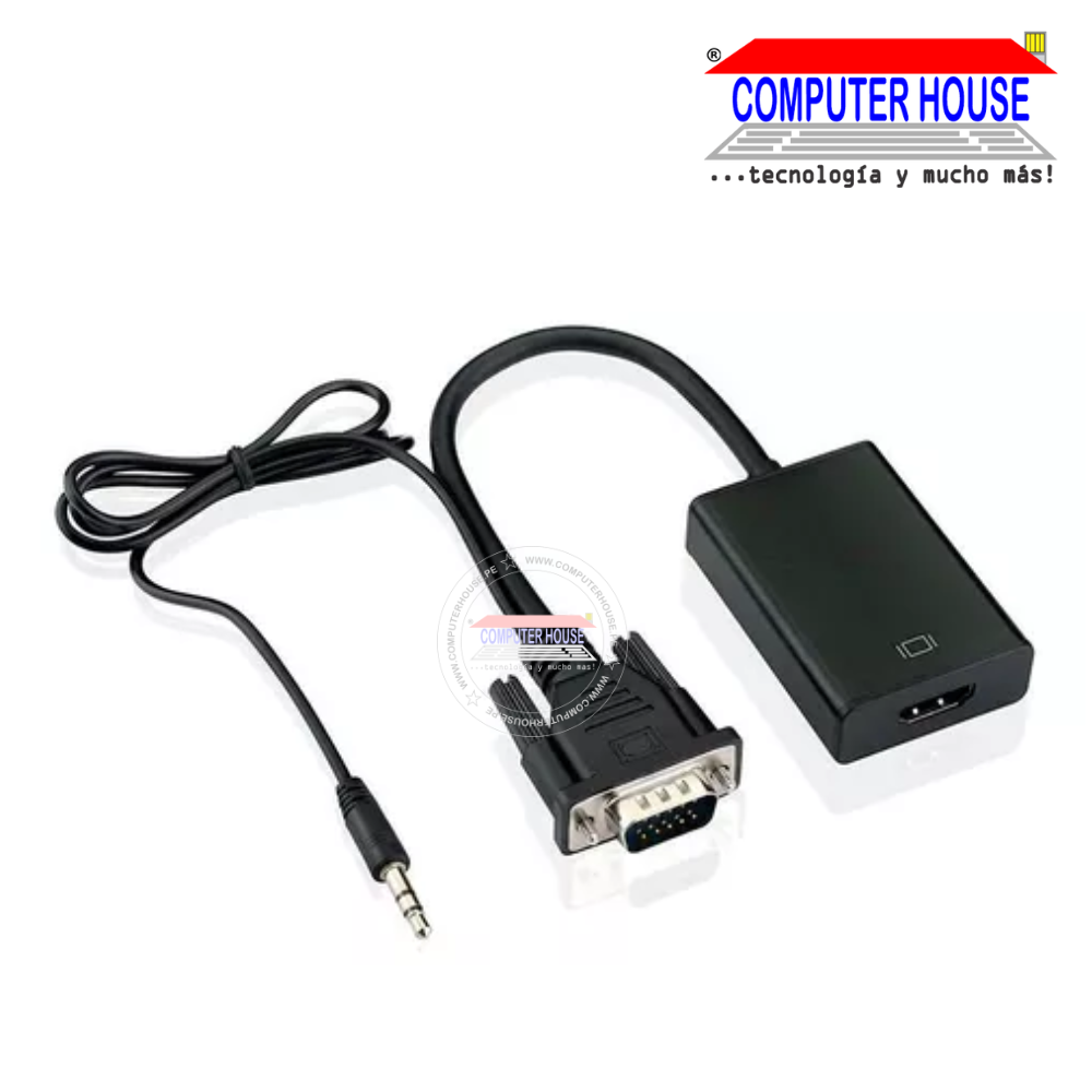 Adaptador de Video VGA/M a HDMI/H