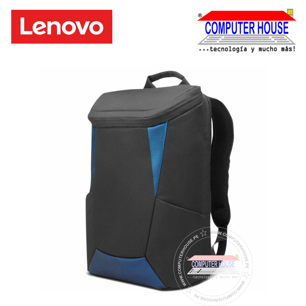 Mochila LENOVO IdeaPad Gaming para laptop 15.6", Negro Azul, (GX40Z24050)