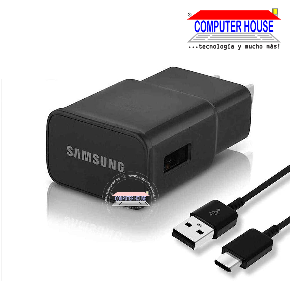 Charger for Samsung S21 type C cell phone. Black