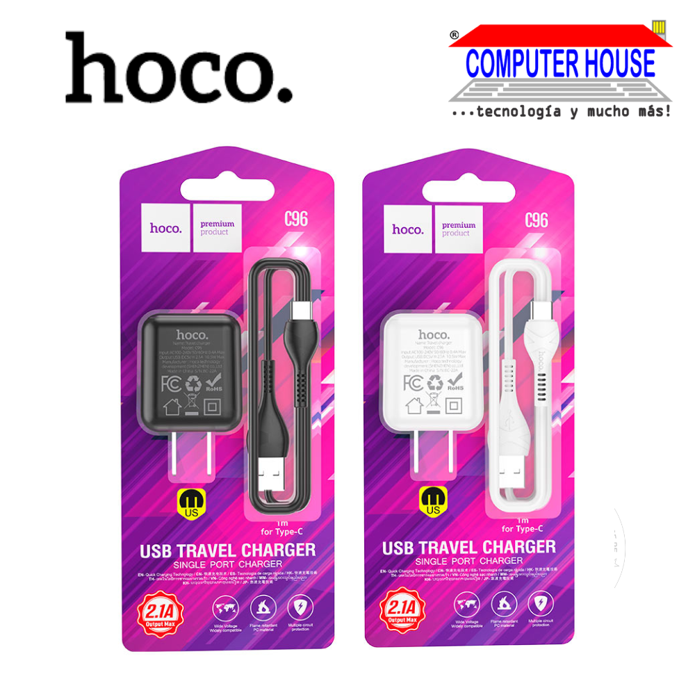 HOCO C96 Type C charger.