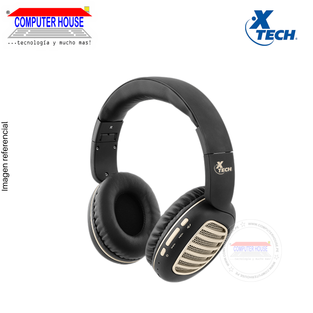 Xtech XTH-630GD Palladium Bluetooth Wireless Headset.