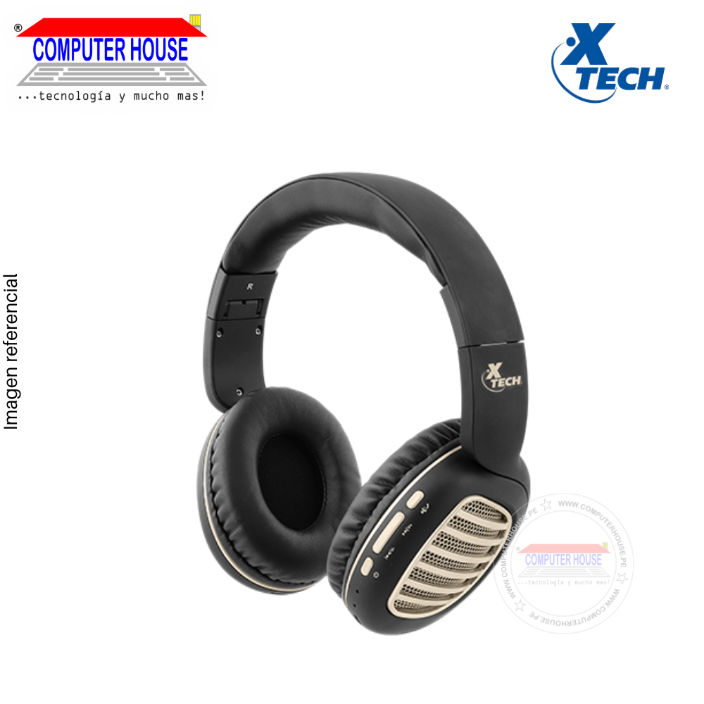 Audífono Inalámbrico Bluetooth Xtech XTH-630GD Palladium.