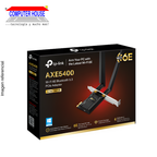 Wi-Fi &amp; Bluetooth 5.2 card, TP-LINK Archer TX20E AX1800, Wi-Fi 6 PCIe.