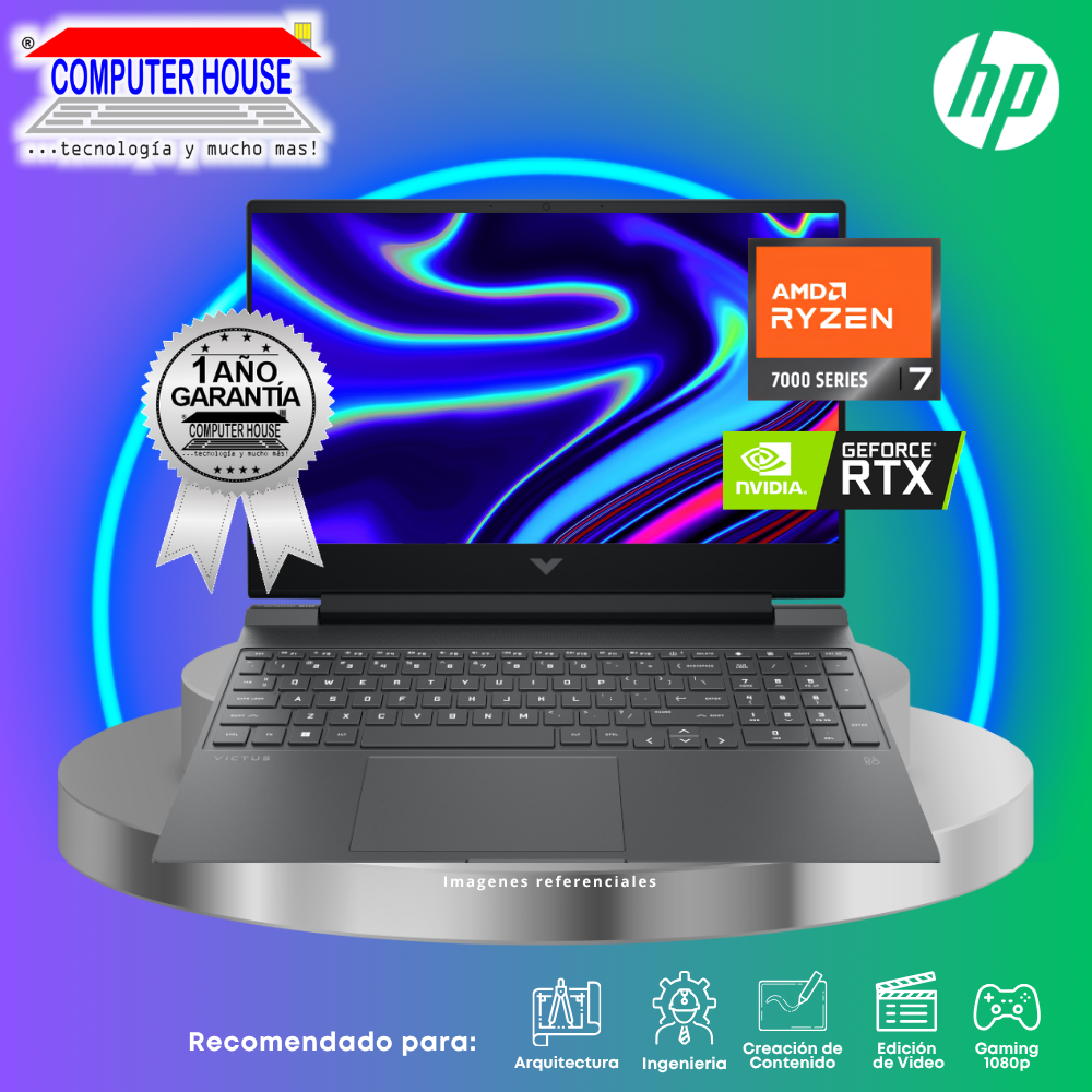 ASUS Tuf Dash FA617NT Laptop, Ryzen 7-7735HS, RAM 16GB DDR5, SSD 512GB, Video RX7600S 8GB, 16" FHD 165Hz, English Keyboard, Windows 11.