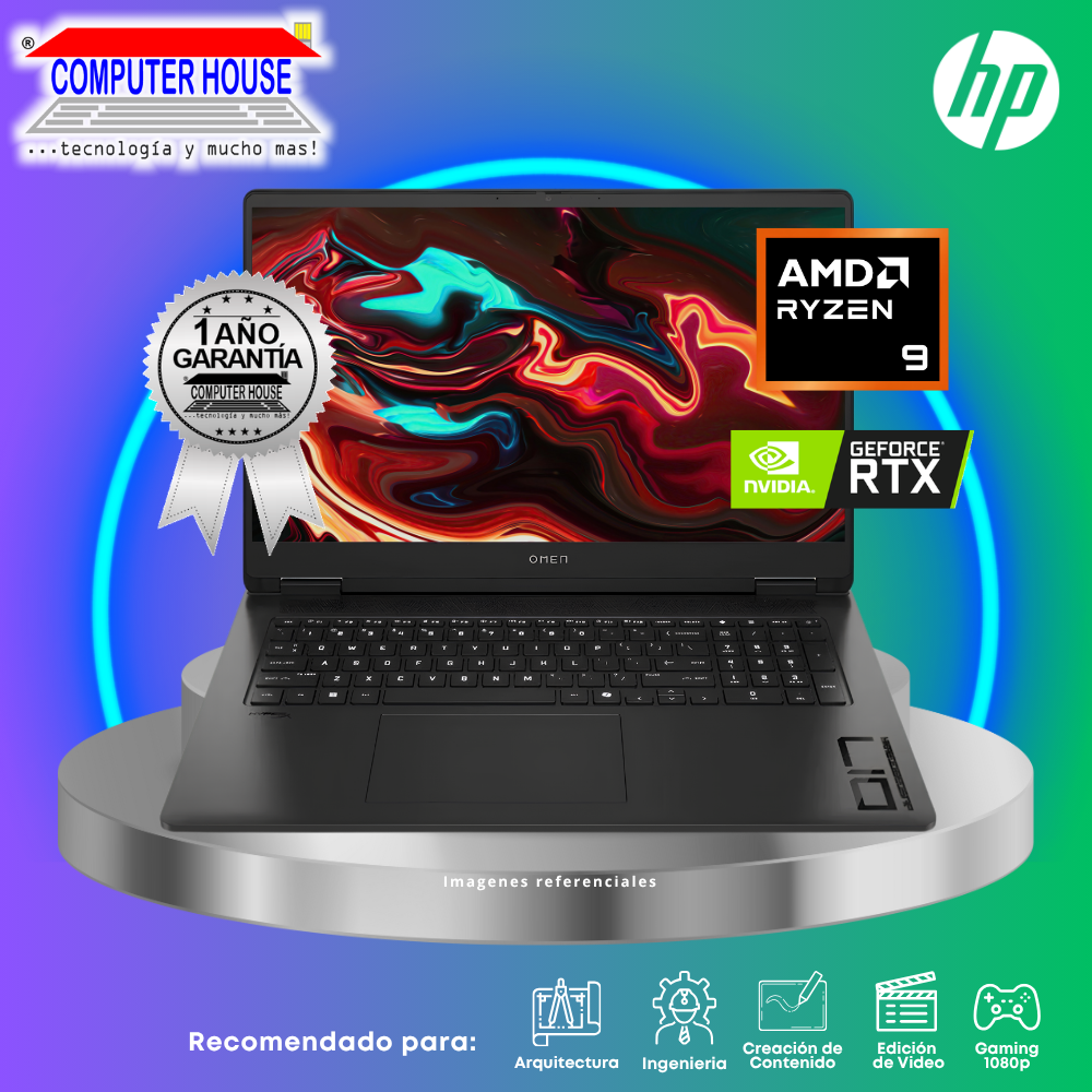 ASUS RogStrix Scar 17 Laptop, Ryzen 9-8940HS, 16GB DDR5 RAM, 1TB SSD, RTX5070 12GB Video, 16" FHD 165Hz, English Keyboard, Windows 11.