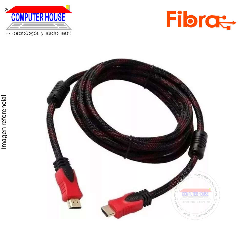 Cable de Video HDMI FIBRA, 7 metros.