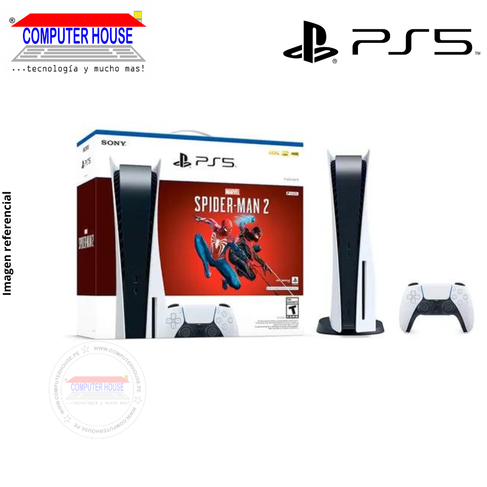 Consola PS5 Standard Edition Spiderman 2 Bundle – COMPUTER HOUSE