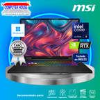 Laptop MSI Crosshair 18 HX , Core Ultra 9-275HX, RAM 32GB DDR5, SSD 1TB, Nvidia GeForce RTX5070 8GB, 18" QHD 240Hz, Teclado en Inglés, Windows 11.