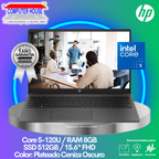 Laptop HP 250R G10, Core 5-120U, RAM 8GB, SSD 512GB, 15.6" FHD, FreeDos.