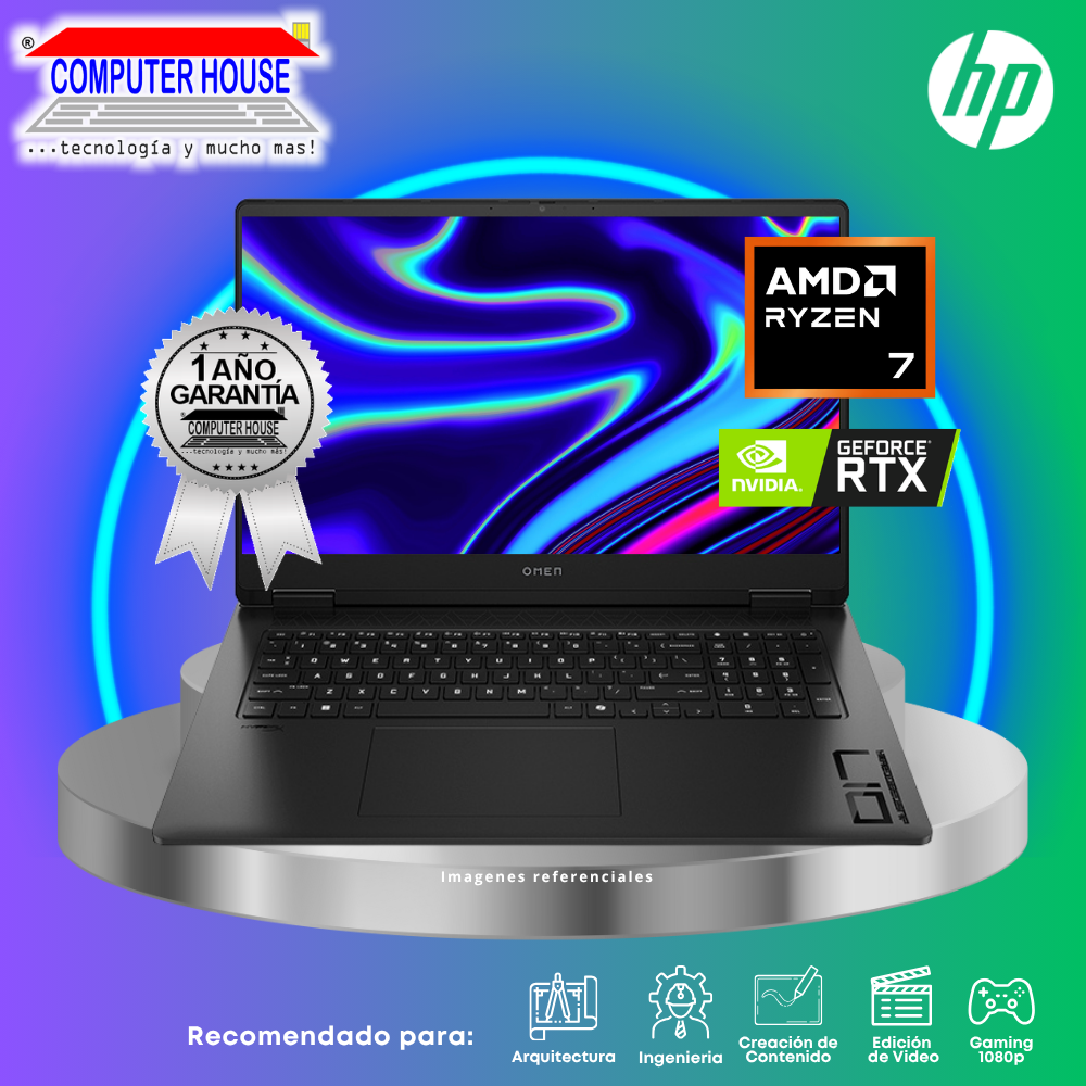 ASUS RogStrix Scar 17 Laptop, Ryzen 9-8940HS, 16GB DDR5 RAM, 1TB SSD, RTX5070 12GB Video, 16" FHD 165Hz, English Keyboard, Windows 11.