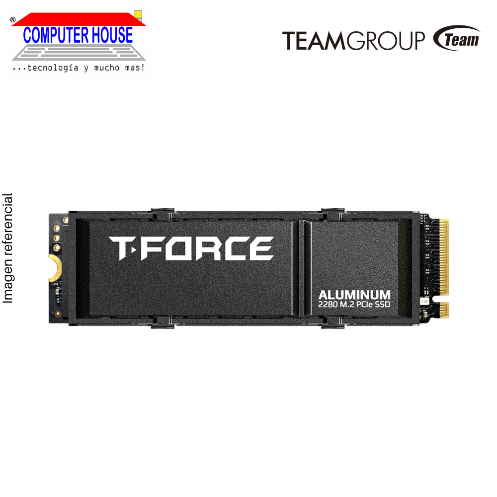 TEAMGROUP T-FORCE 2TB G70 PRO M.2 PCIe SSD, PCIe Gen4x4 with NVMe (Max Read 7,400MB/s, Max Write 6,800MB/s). 