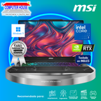 Laptop MSI Cyborg 15, Core 7-240H, RAM 16GB DDR5, SSD 512GB, Nvidia GeForce RTX5060 8GB, 15.6″ FHD 144Hz, Teclado en Inglés, Windows 11.