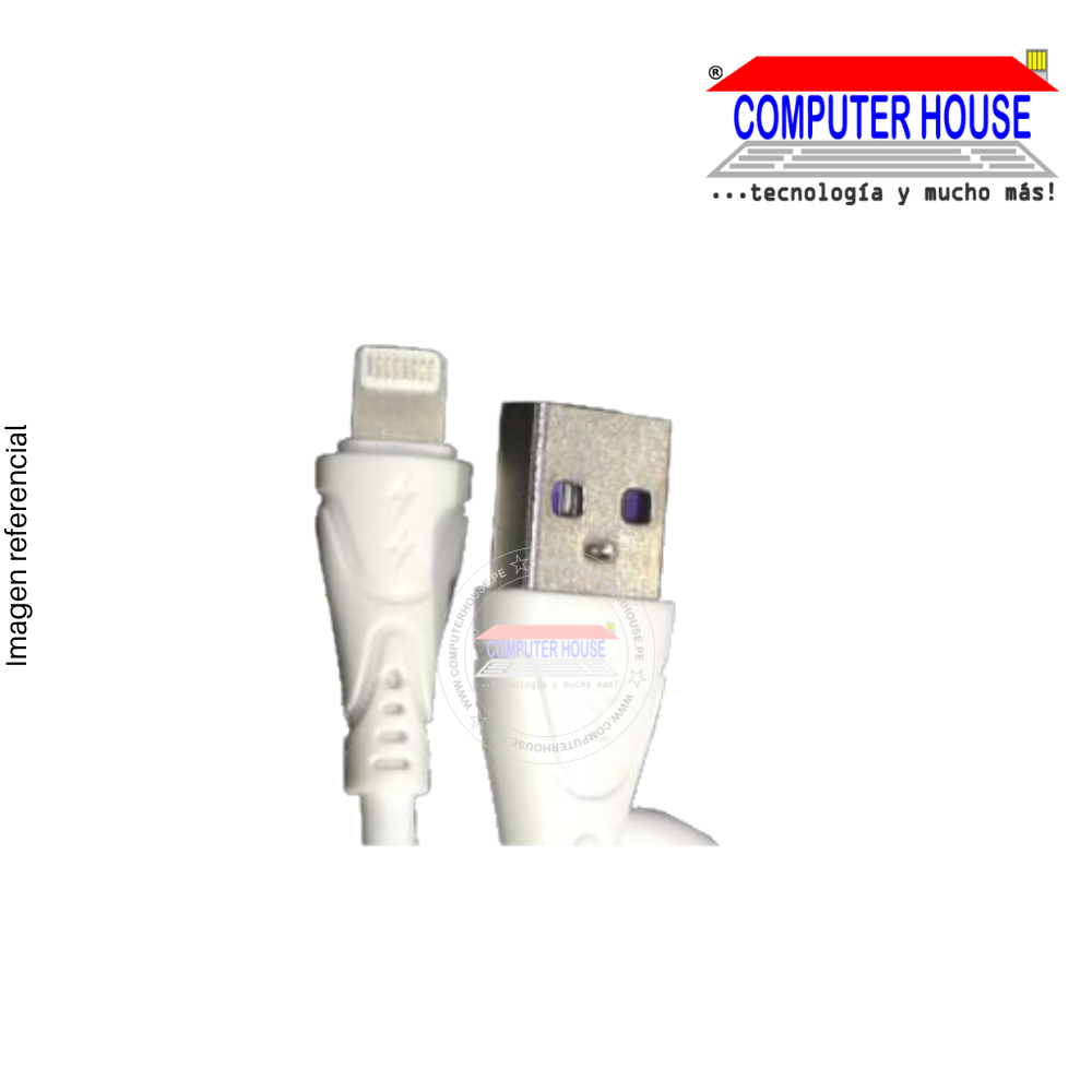 USB to Lightning cable RD-19L 6A charge 2.4A 1 meter. 