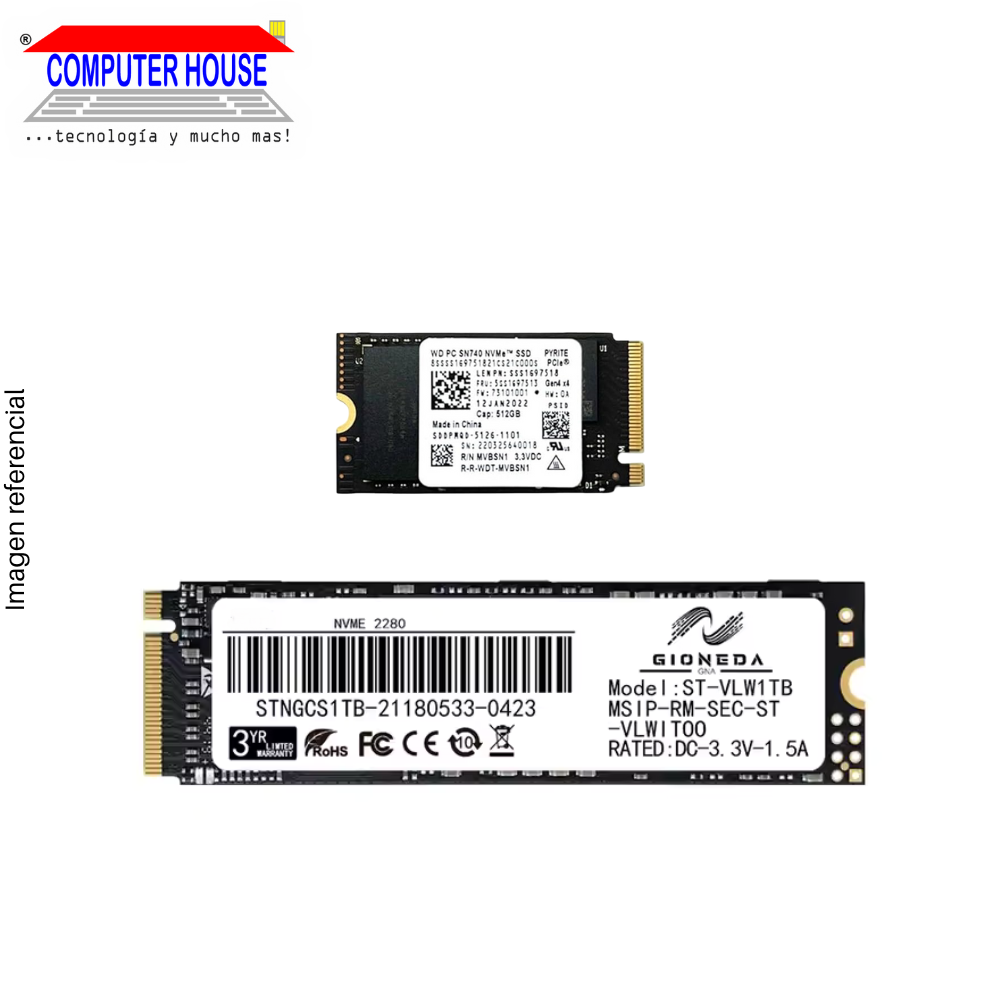 128GB SSD M.2 PCIe NVMe Solid State Drive – OEM (No Packaging)