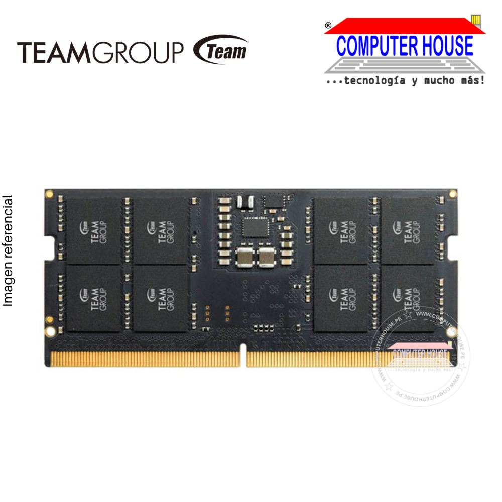 DDR5 SODIMM RAM Memory TeamGroup 16GB, 4800Mhz. 