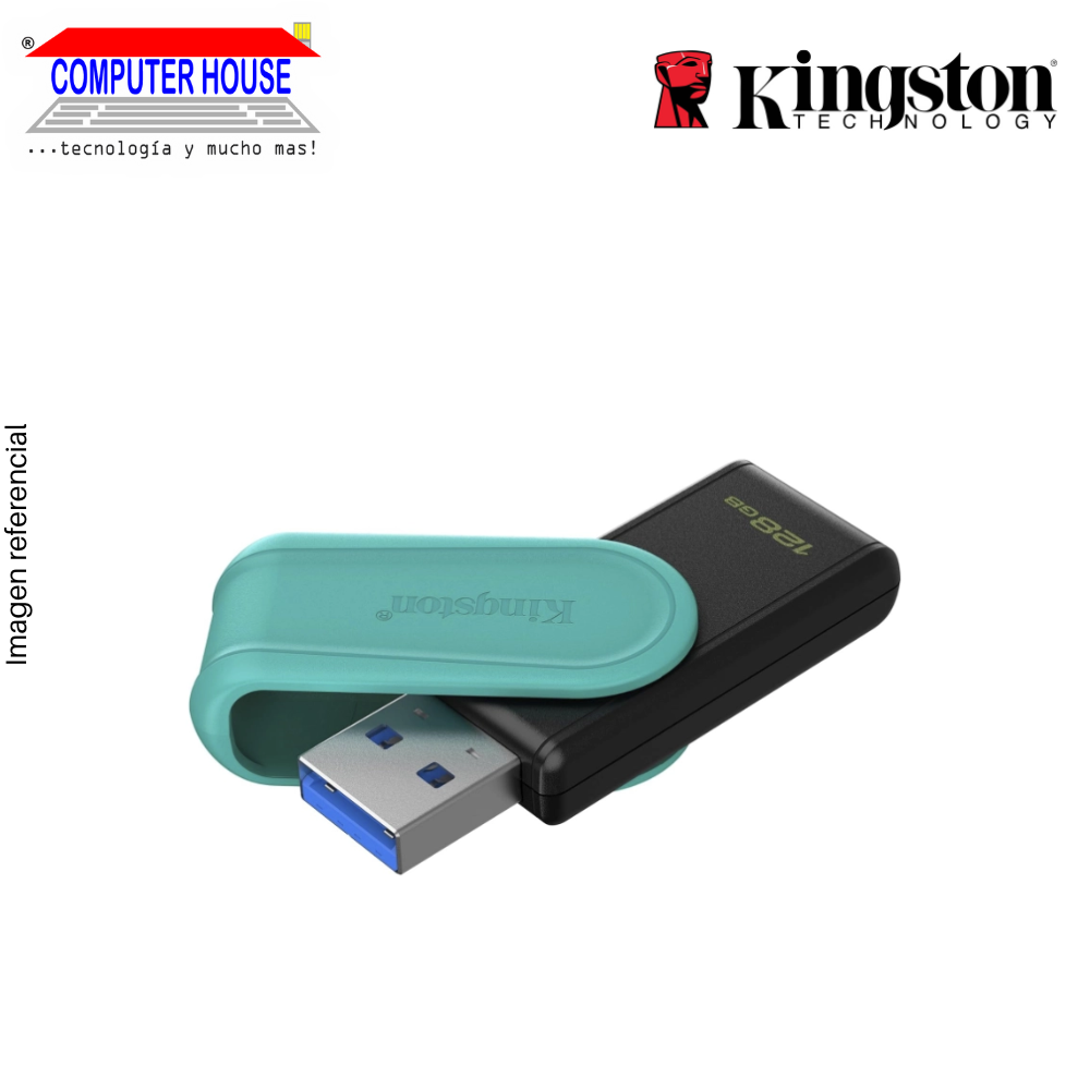KINGSTON 128GB USB Flash Drive, DTX Exodia S, USB-A 3.2.